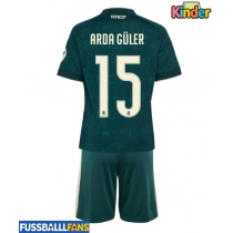 Real Madrid Arda Guler #15 Auswärts Trikotsatz Kinder 2026-27 Kurzarm (+ Kurze Hosen)